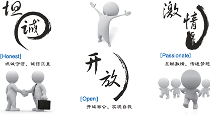 坦誠(chéng)、開(kāi)放、激情